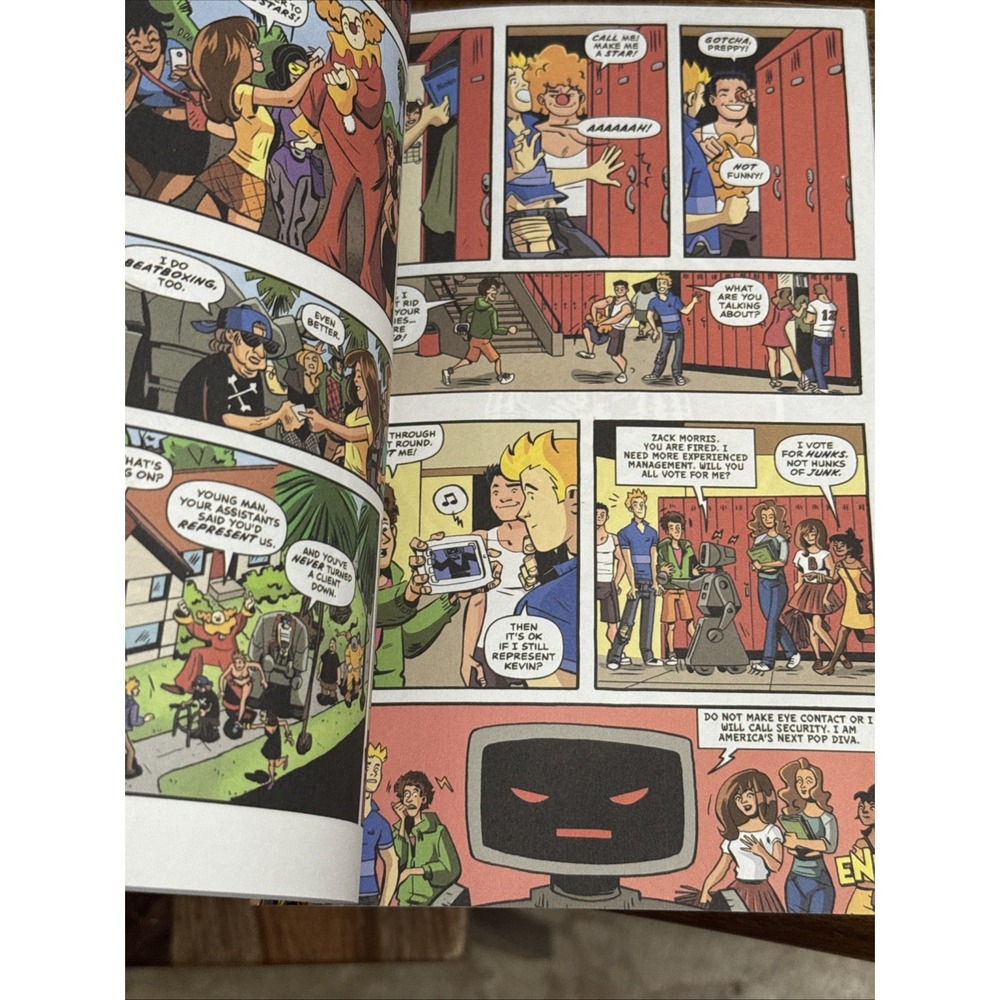 Saved by the Bell #1 Graphic Novel 2015 IDW Roar Comics 1st Printing - Picture 10 of 14